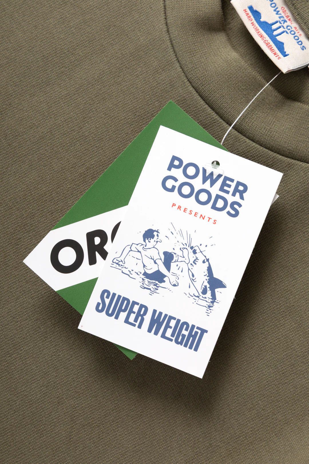 Power Goods Super Weight T-Shirt - Olive