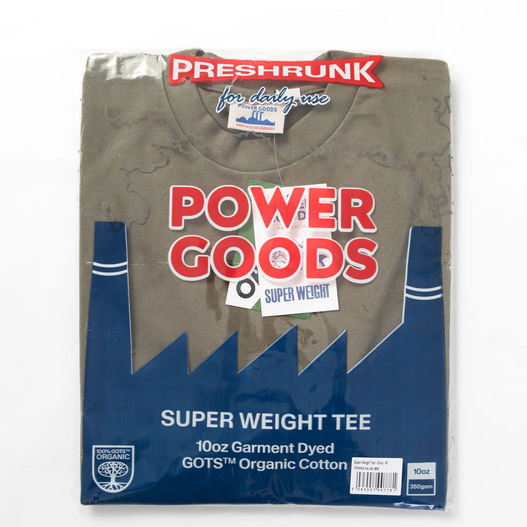Power Goods Super Weight T-Shirt - Olive