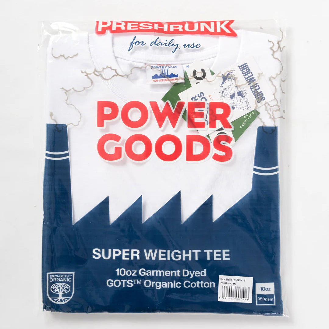 Power Goods Super Weight T-Shirt - White