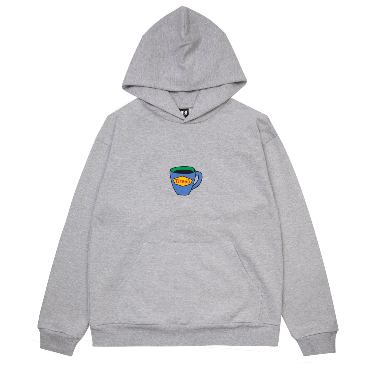 Tired Tired's Hoodie - Heather Grey
