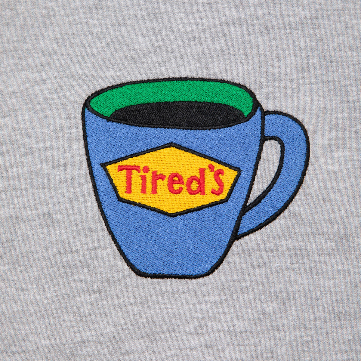 Tired Tired's Hoodie - Heather Grey
