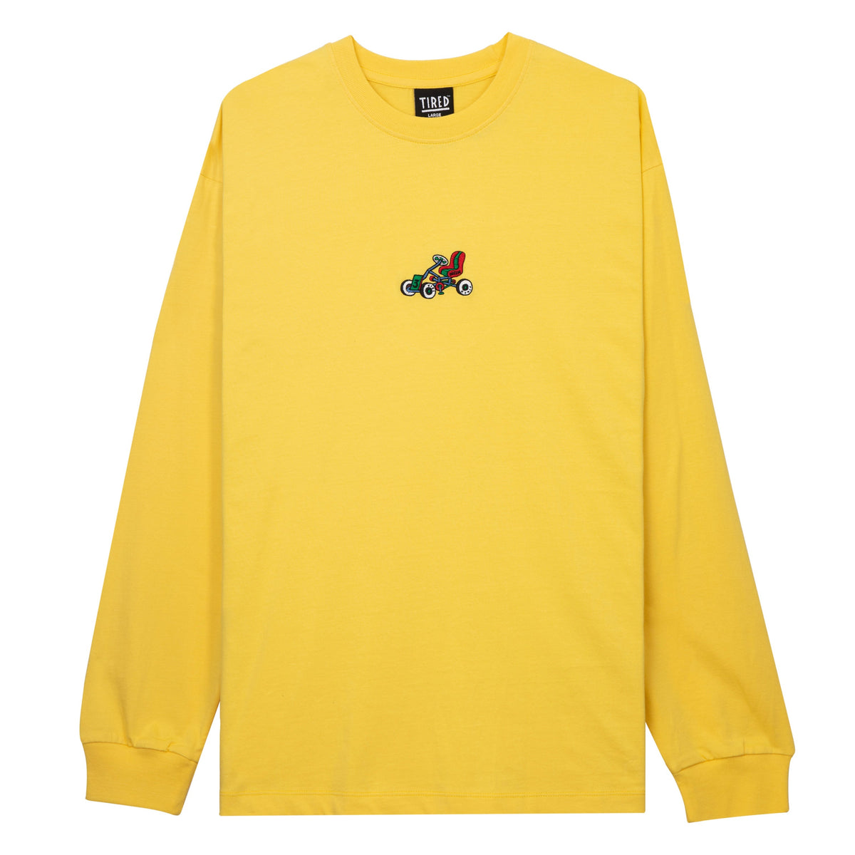 Tired Semi Tired LS T-Shirt - Mustard