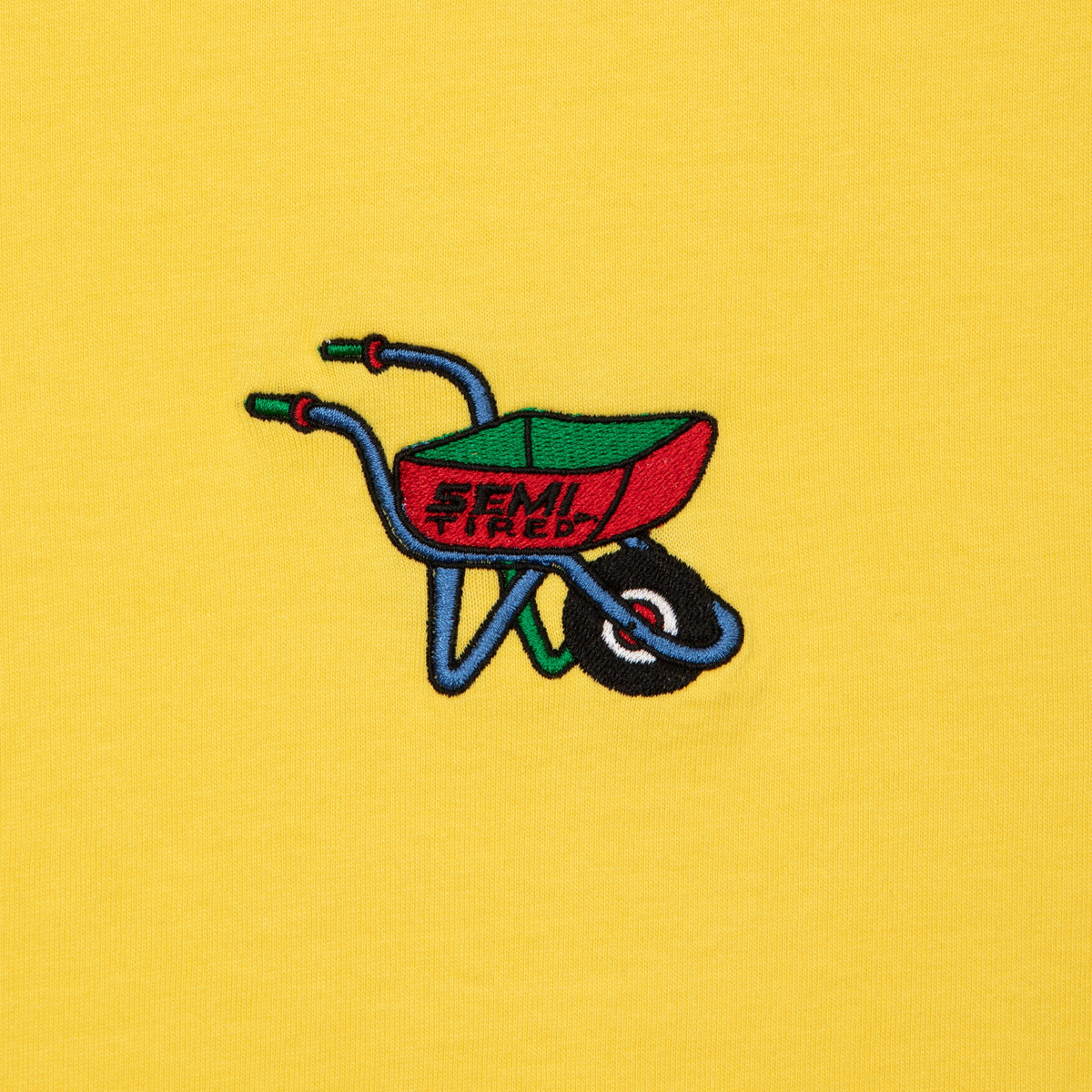 Tired Semi Tired LS T-Shirt - Mustard