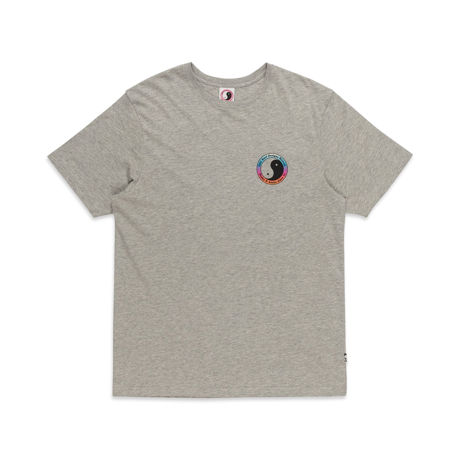 T&C 71 Logo T-Shirt - Heather Grey