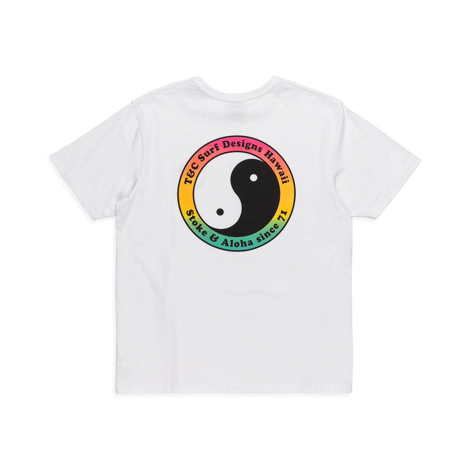 T&C 71 Logo T-Shirt - White