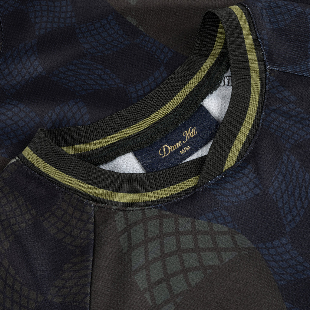 Dime Checkered Home Jersey - Black