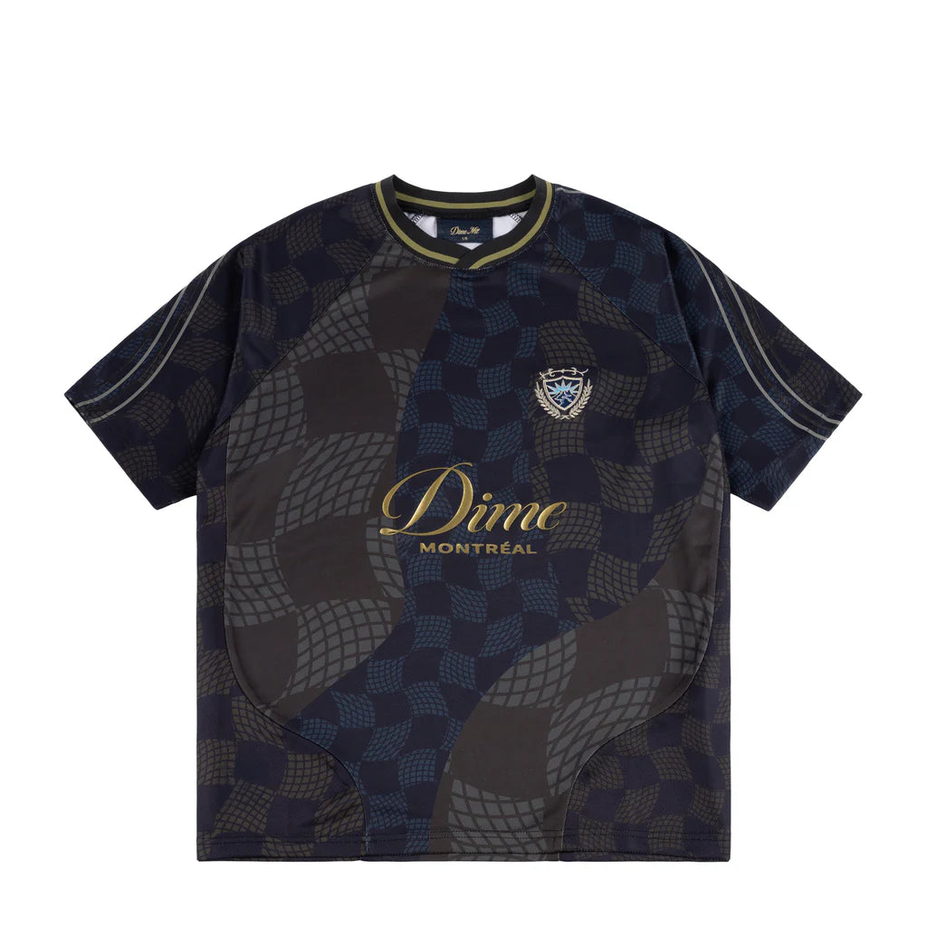 Dime Checkered Home Jersey - Black