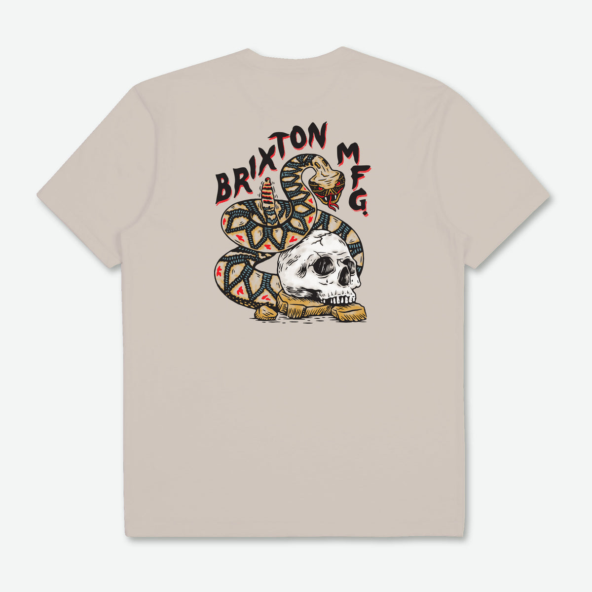 Brixton Trailmoor T-Shirt - Cream