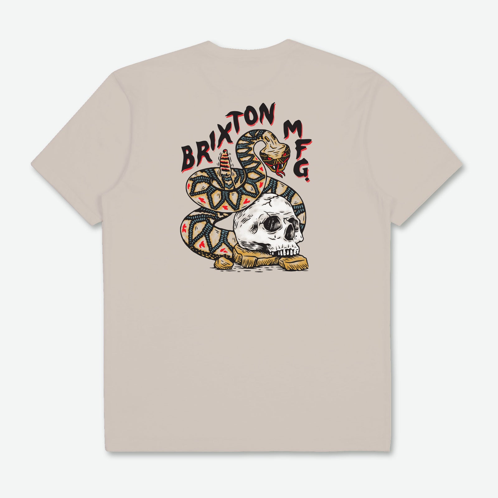 Brixton Trailmoor T-Shirt - Cream