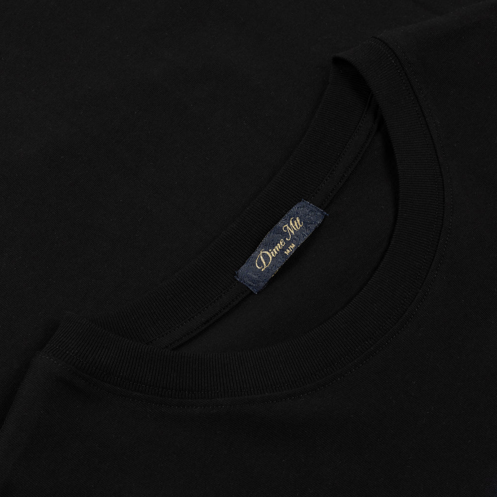 Dime Cursive Small Logo T-Shirt - Black
