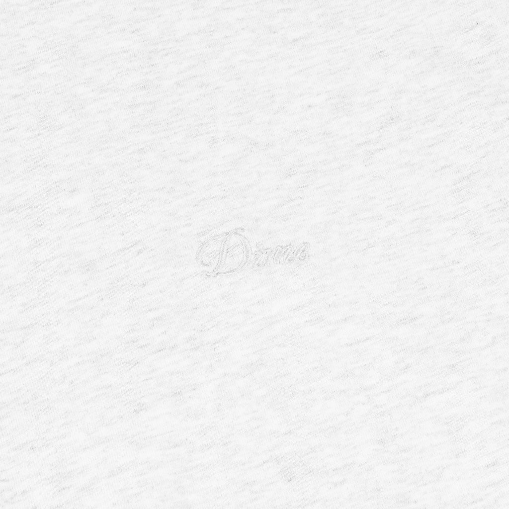 Dime Cursive Small Logo T-Shirt - Ash