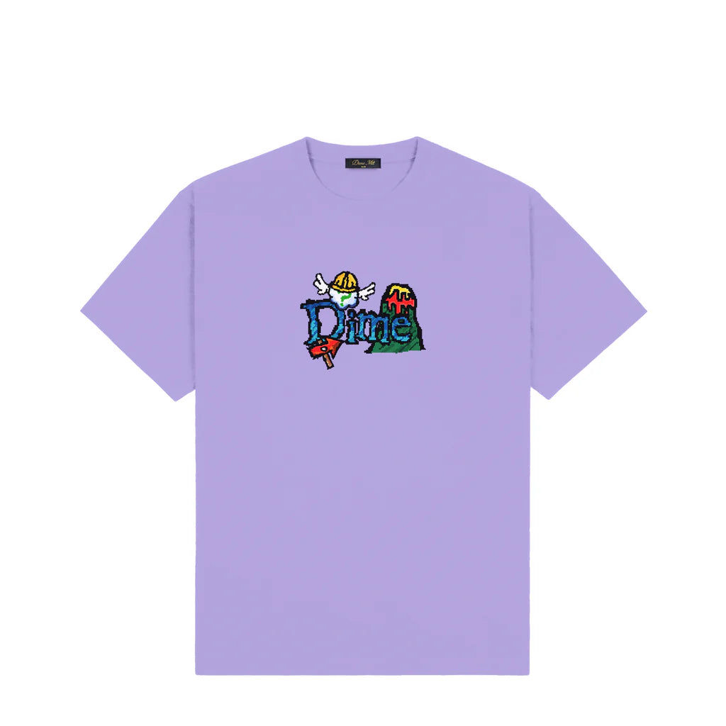 Dime Fuzzy T-Shirt - Iris