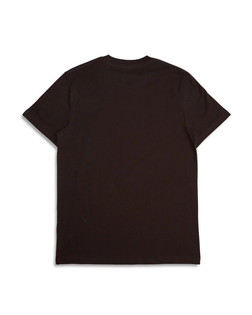 Deus Shield T-Shirt - Chocolate Brown