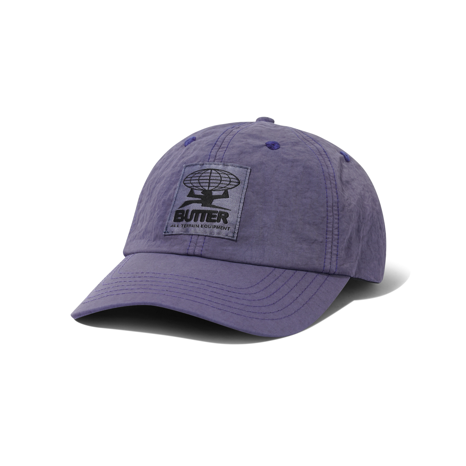 Butter Goods Terrain Overdyed 6 Panel - Grape