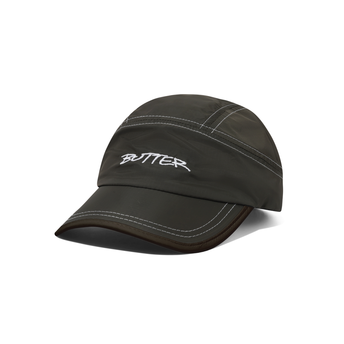Butter Goods Trace 4 Panel Cap - Olive