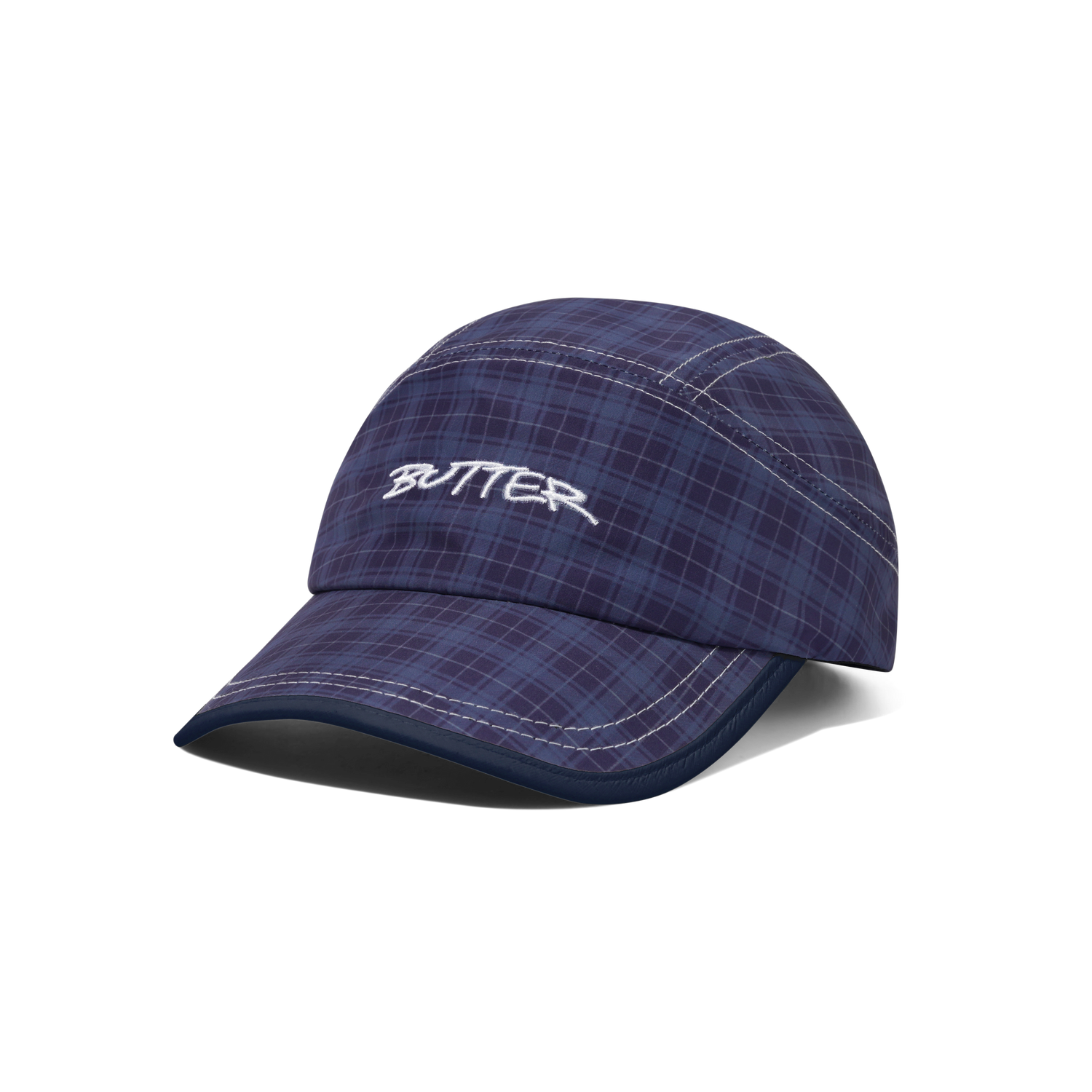 Butter Goods Trace 4 Panel Cap - Plaid