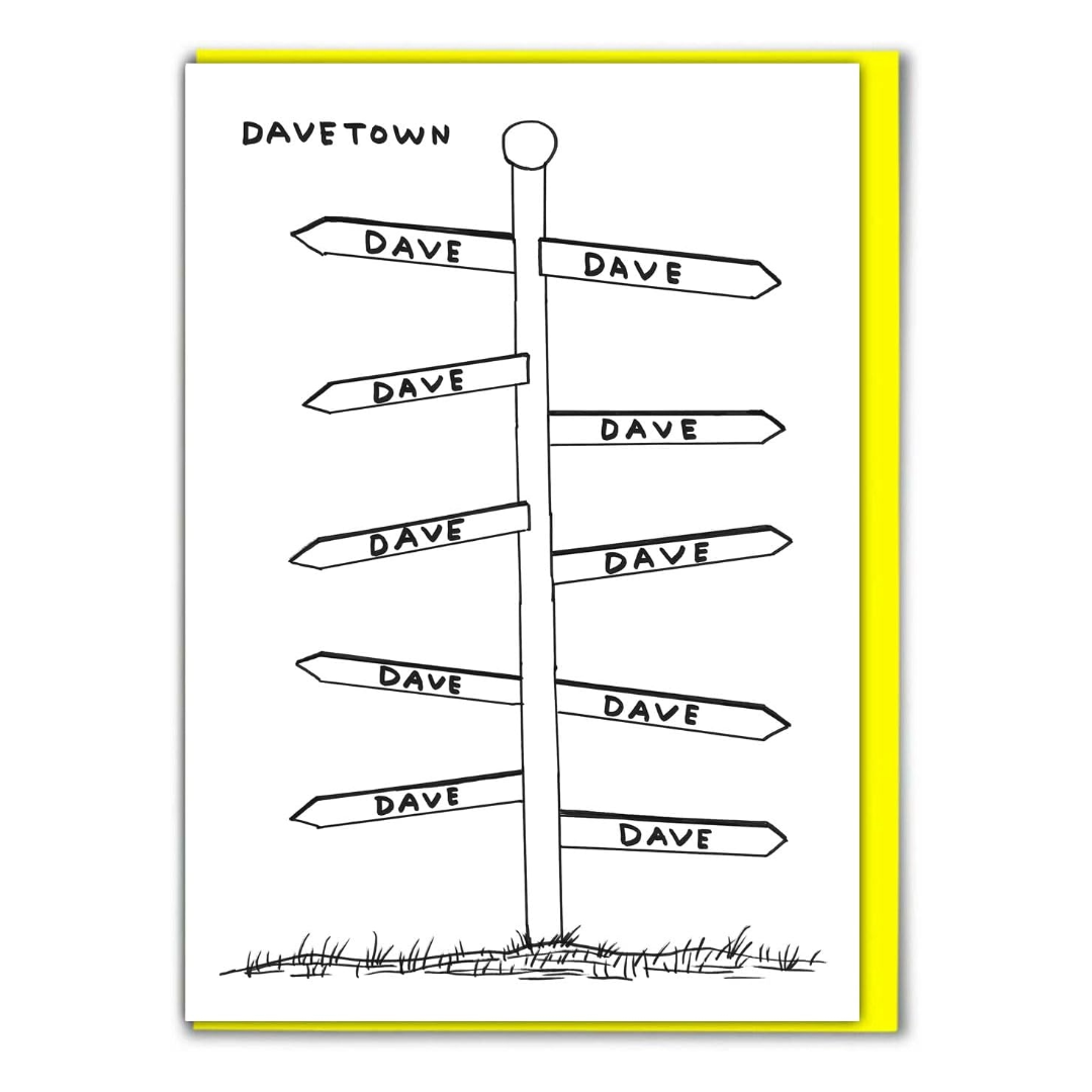 David Shrigley Cards - Davetown