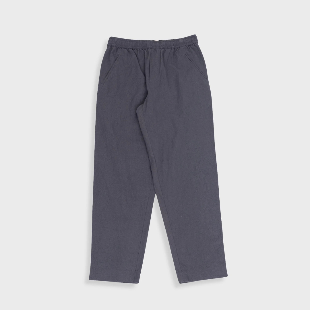 Folk Drawcord Assembly Pant - Charcoal Crinkle