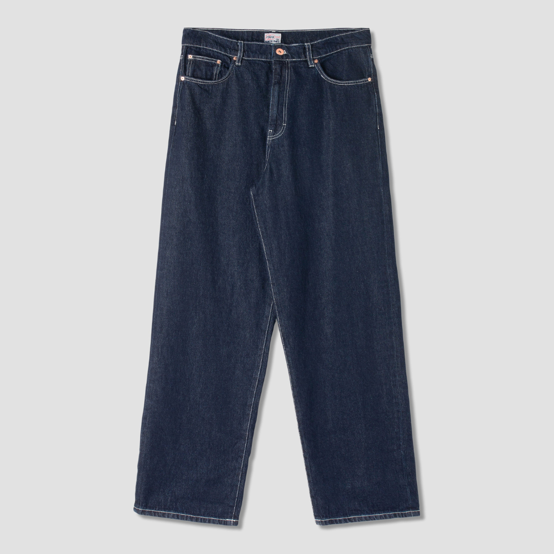 Stan Ray Wide 5 Jean - Single Rinse Denim .