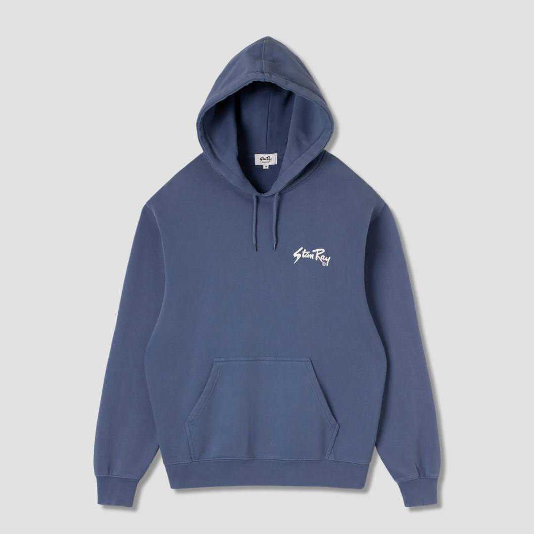 Stan Ray Stan OG Hood - Battle Blue / Natural Print