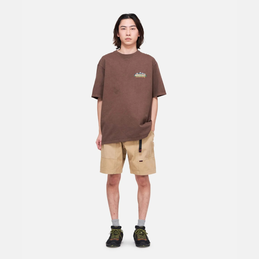 Gramicci Mountaineering T-Shirt - Brown Pigment