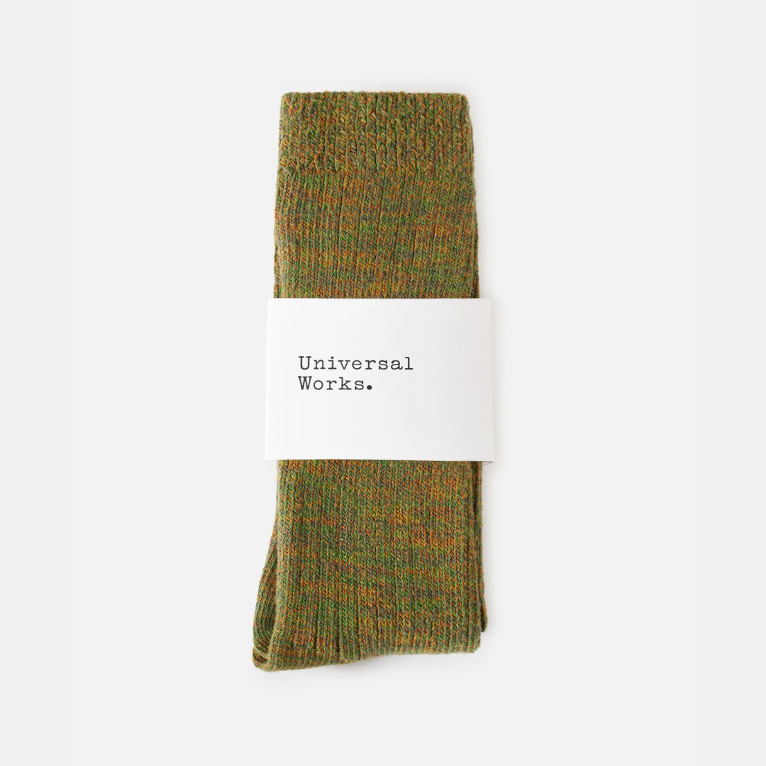 UW Slub Sock - Olive