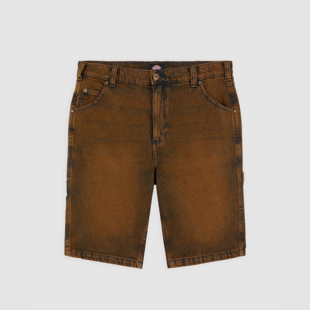 Dickies Garryville Denim Short - Indigo Brown