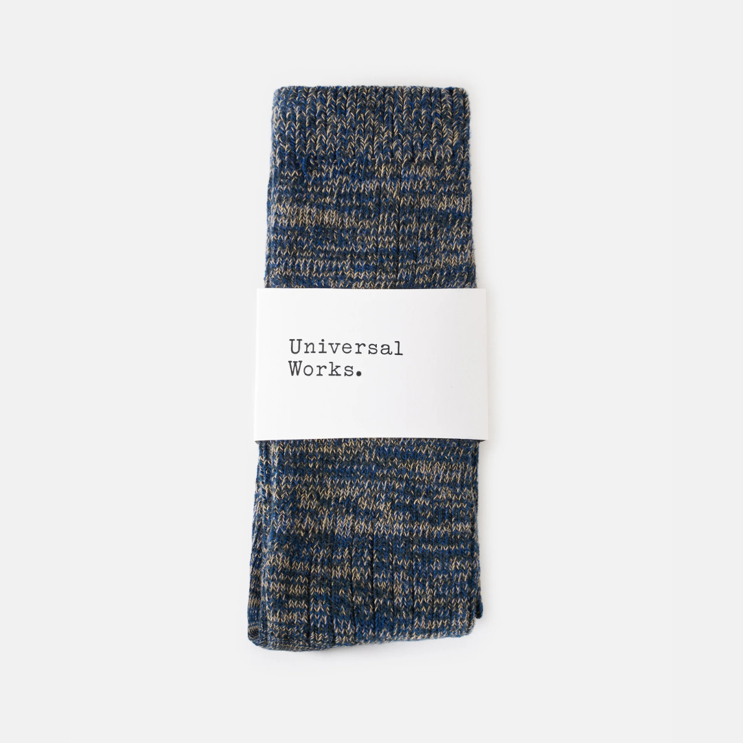 UW Slub Sock - Dark Navy