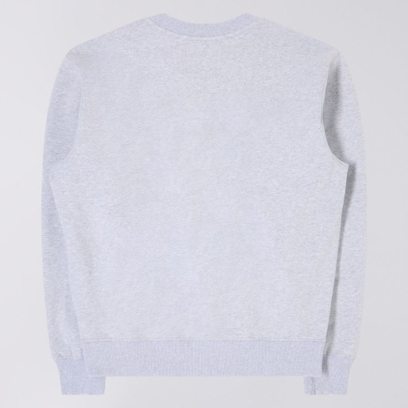Edwin Japanese Sun Sweat - Grey Marl