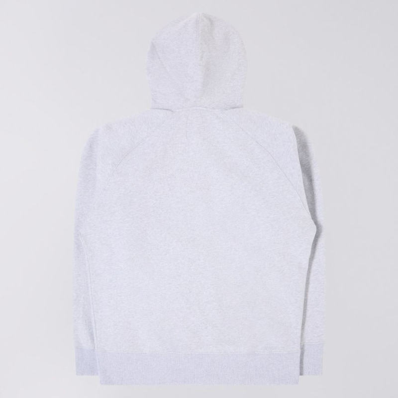 Edwin High Life Low Levels Hood - Grey Marl