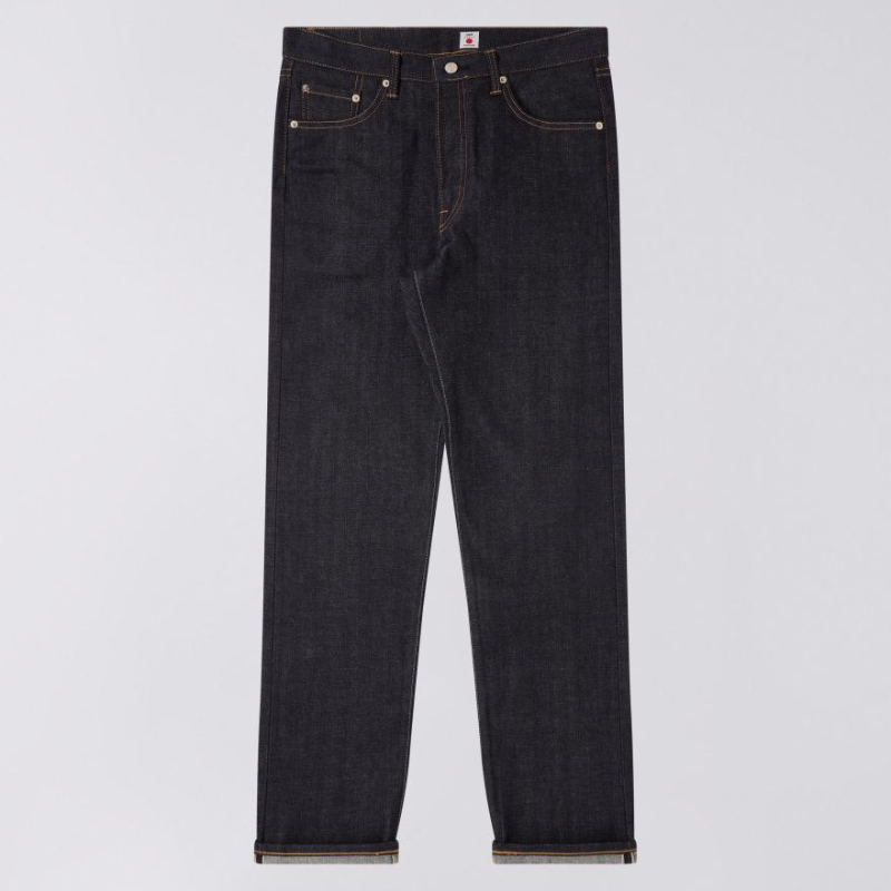 Edwin Loose Straight Jean - Red Selvedge Blue Unwashed