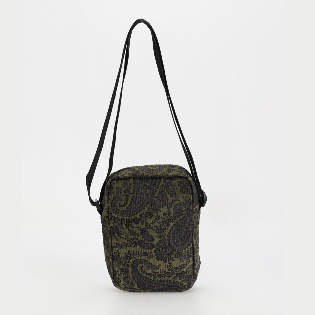 Carhartt WIP Flint Shoulder Pouch - Paisley Print / Plant
