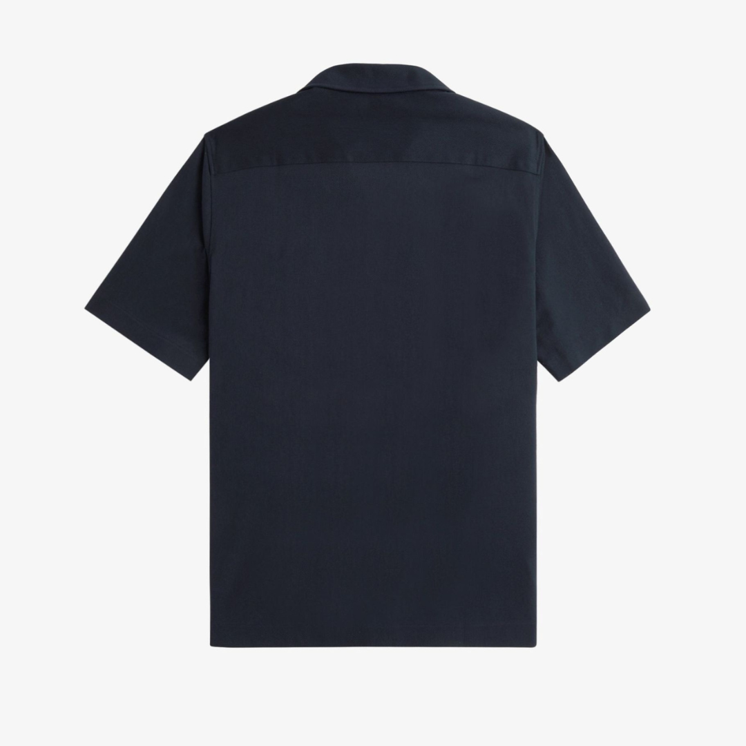 Fred Perry Compress Mesh Shirt - Navy
