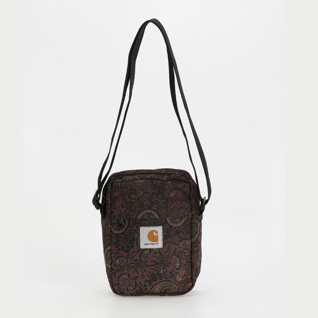 Carhartt WIP Flint Shoulder Pouch - Paisley Print / Buckeye