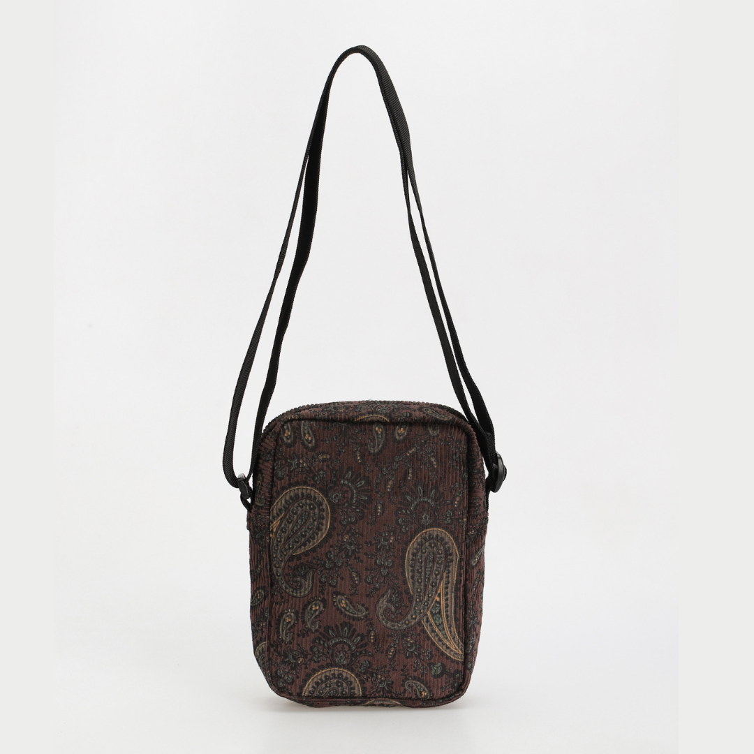Carhartt WIP Flint Shoulder Pouch - Paisley Print / Buckeye