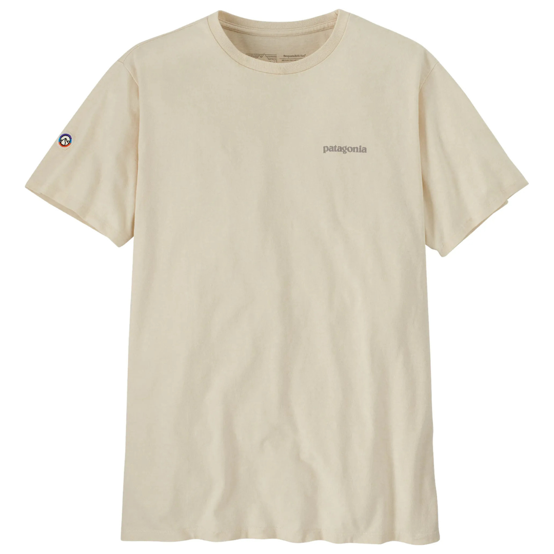 Patagonia Fitz Roy Icon T-Shirt - Birch White