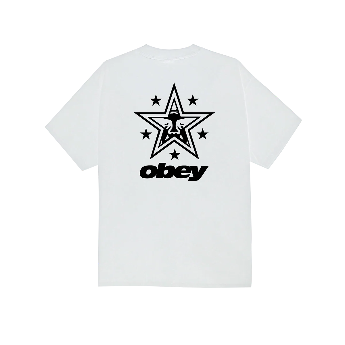 Obey Star T-Shirt - White