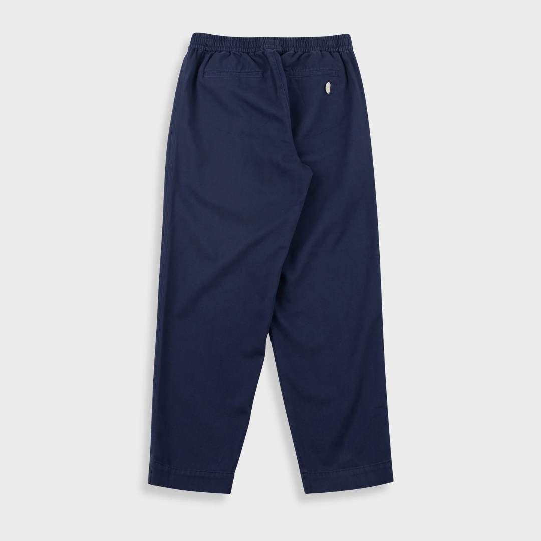 Folk Drawcord Assembly Pant - Navy Brushed