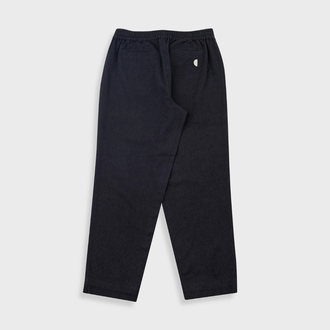 Folk Drawcord Assembly Pant - Black Twill