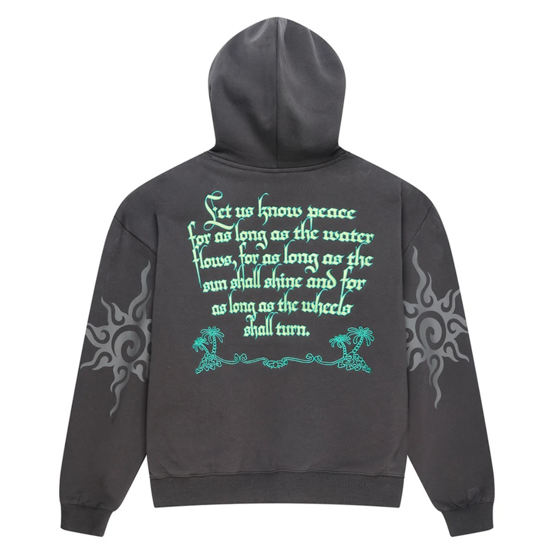 Deus Invocation Hoodie - Anthracite Grey