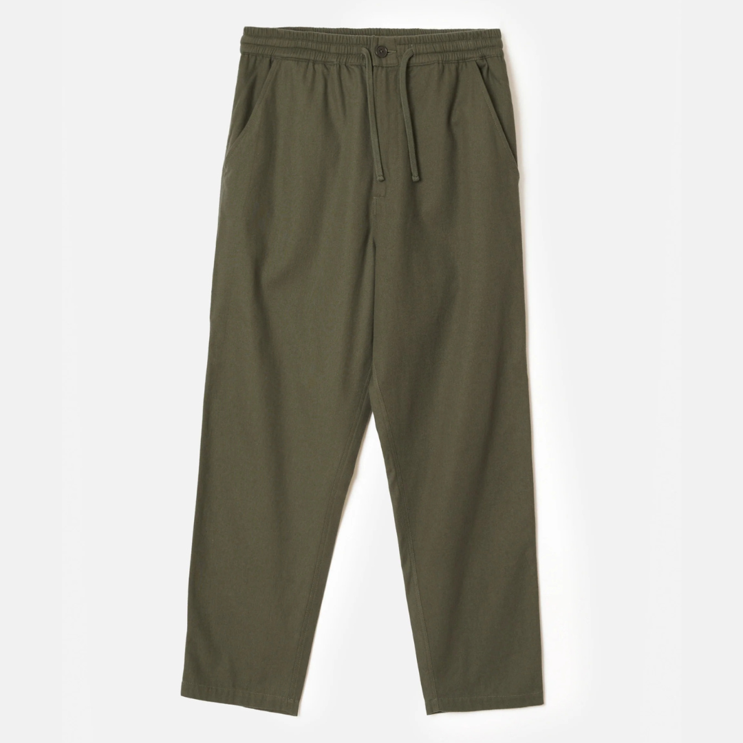 UW Hi Water Trouser - Olive Brushed Moleskin