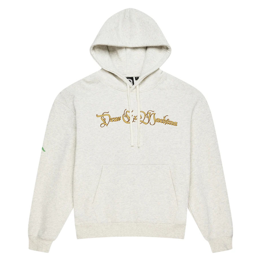 Deus Invocation Hoodie - Light Grey Marle