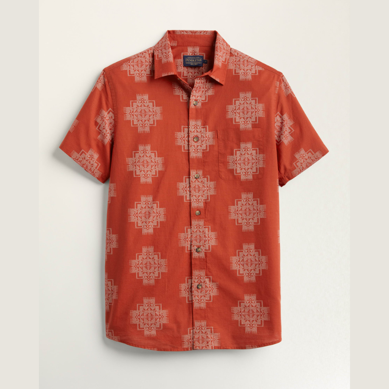 Pendleton Shoreline Shirt - Chief Joseph Ochre
