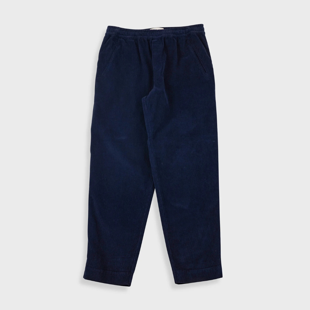 Folk Drawcord Assembly Pant - Deep Navy Cord