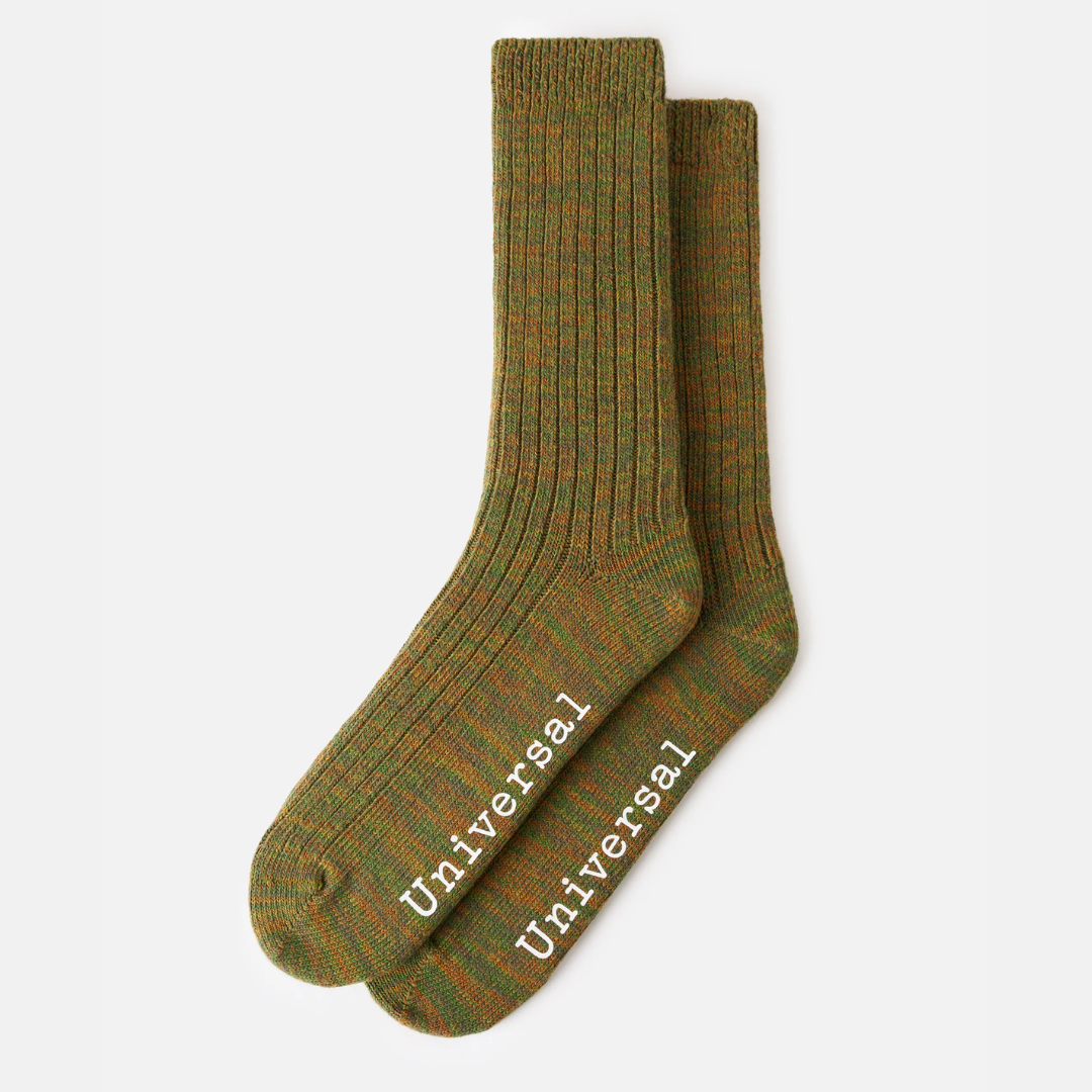UW Slub Sock - Olive