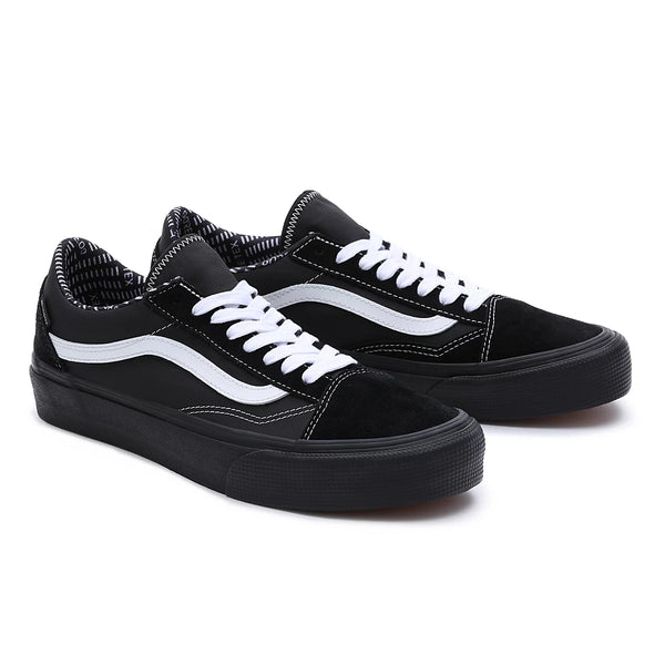 Vans old skool platform black online