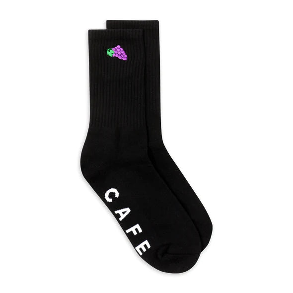 Skate Cafe Vino Sock - Grape