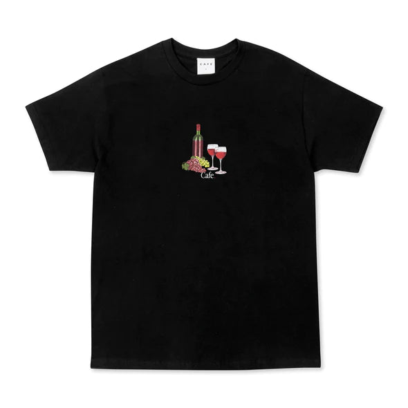 Skate Cafe Vino T-Shirt - Black