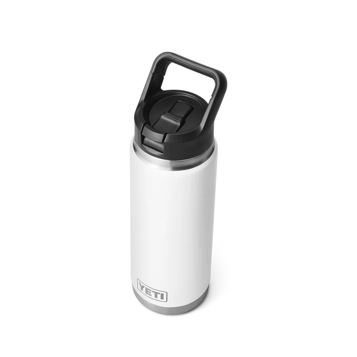 Yeti Rambler Straw Bottle 26oz - White