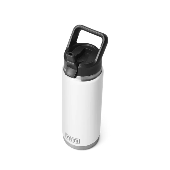 Yeti Rambler Straw Bottle 26oz - White